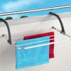 Balkongbord med torkställning