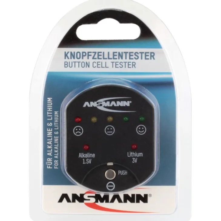 Batteritestare till knappcellsbatterier