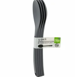 Bestick i ECO-plast, 4-pack