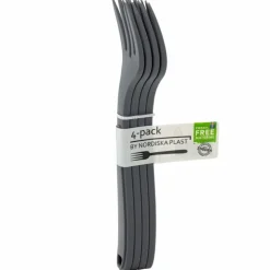 Bestick i ECO-plast, 4-pack
