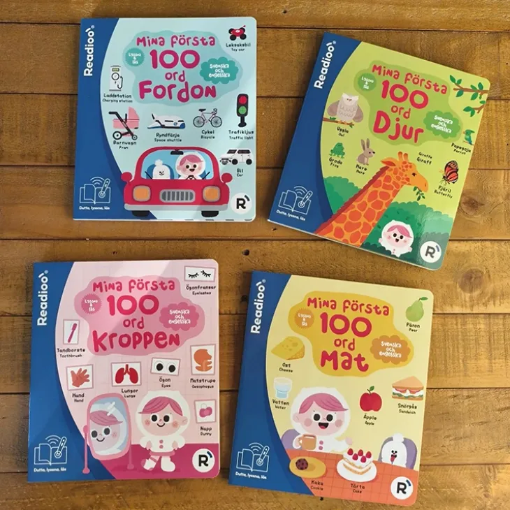Bok till läspennan Readioo: Mina 100 första ord