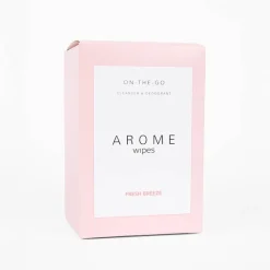 Deo wipes, Arome, 10-pack