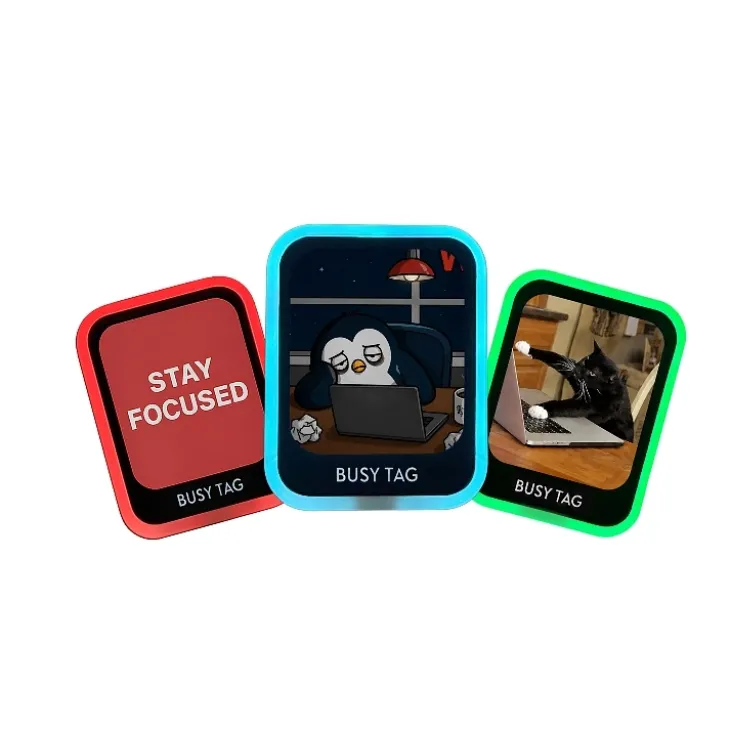 Digital statusskylt, Busy Tag