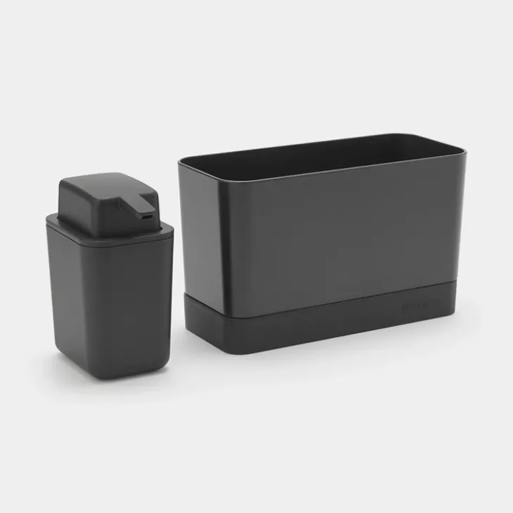 Diskbänksförvaring med tvålpump, Brabantia
