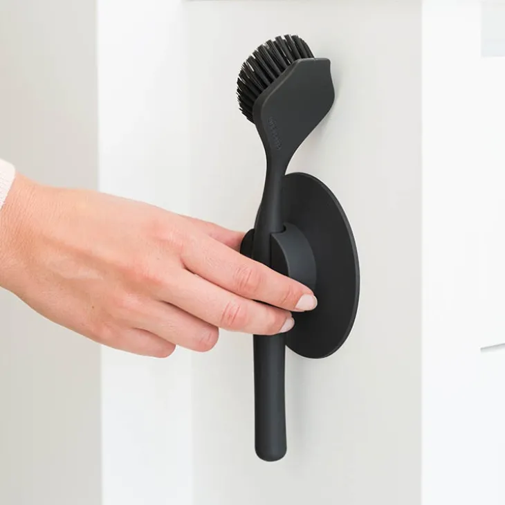 Diskborste med sugproppsfäste, Brabantia