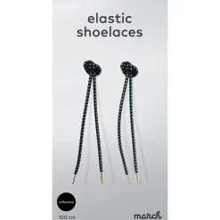Elastiska skosnören med reflexer
