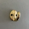 Enkelkrok, Mini, EXMEZ, H 3,3 cm, Mässing