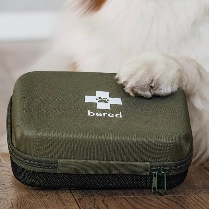 Första hjälpen-kit för hund och katt, Bered