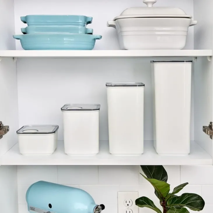 Förvaringsburk med fliplock 2,9L, iDesign