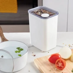 Förvaringsburk med fliplock 4,3L, iDesign