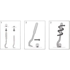 Fästingplockare 2-pack med fodral