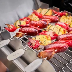 Grillspett med hållare
