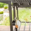 Grillverktyg med magnetisk hållare
