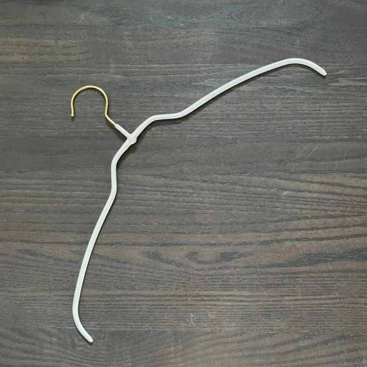 Halkfri galge, 42cm, Pärlvit