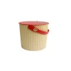 Hink med lock 10L, Omnioutil, Beige/Röd