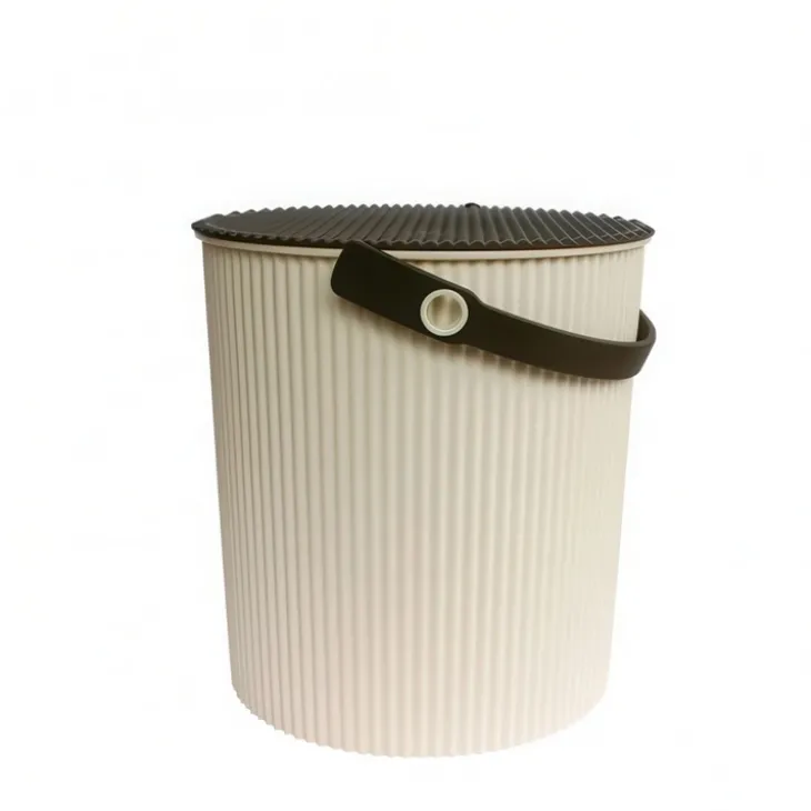 Hink med lock 20L, Omnioutil, Beige/Brun