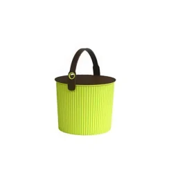 Hink med lock 4L, Omnioutil, Grön/Brun