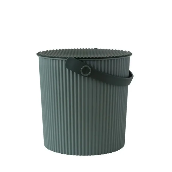 Hink med lock 10L, Omnioutil, Grön/Mörkgrön