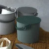 Hink med lock 4L, Omnioutil, Grön/Mörkgrön
