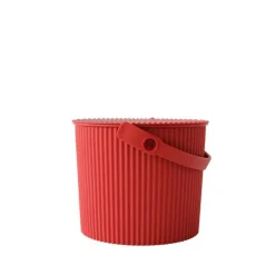 Hink med lock 8L, Omnioutil, Röd