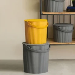 Hink med lock 10L, Omnioutil, Senapsgul