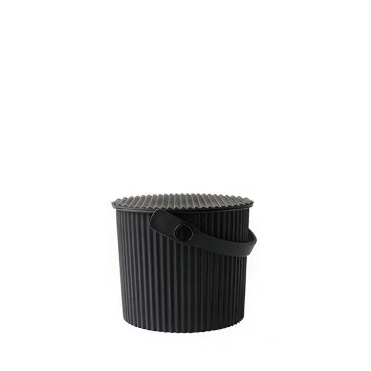 Hink med lock 4L, Omnioutil, Svart