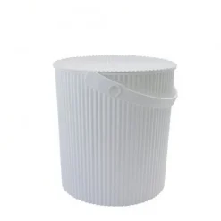 Hink med lock 20L, Omnioutil, Vit