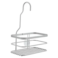 Hängande duschkorg i metall, Metaltex, Silver
