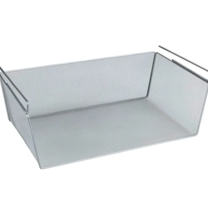 Hängande extra hylla i metall, 49x28x18cm