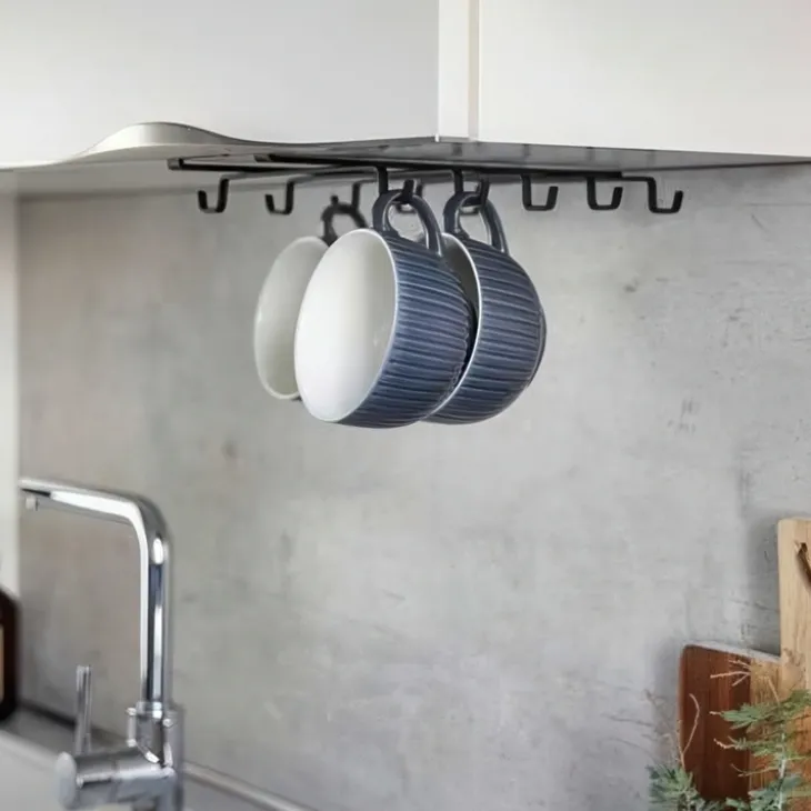 Hängande koppförvaring 10 krokar