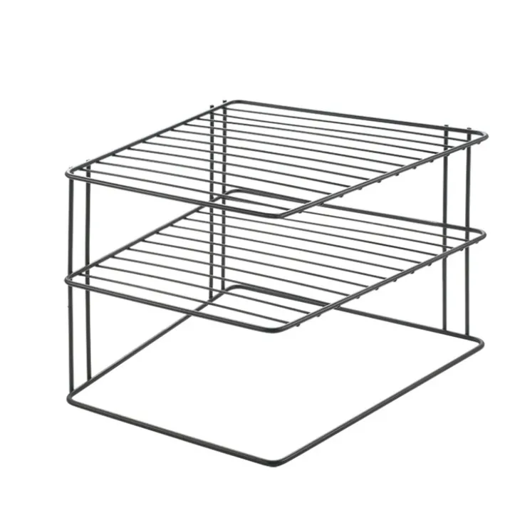 Insatshylla för hörn 2 plan, Metaltex