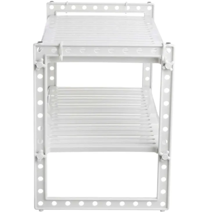 Justerbar förvaringshylla under diskbänk, 41-70cm