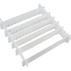 Justerbar lådavdelare 8-pack, Domopak, Vit