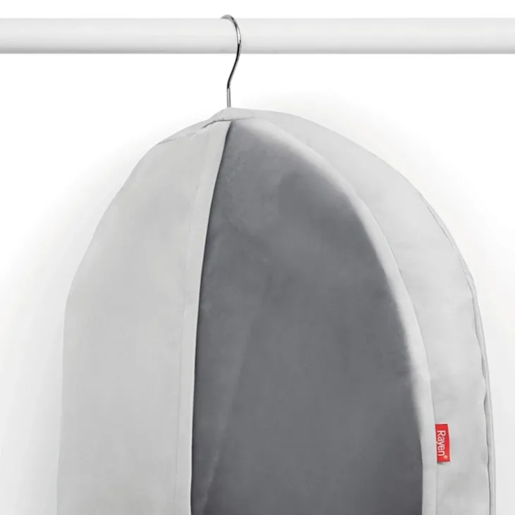 Klädpåse, 100 cm, Rayen premium, Ljusgrå