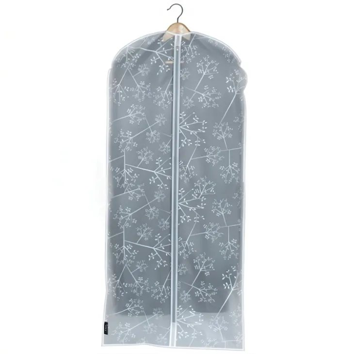 Klädöverdrag, 135cm, White leaf