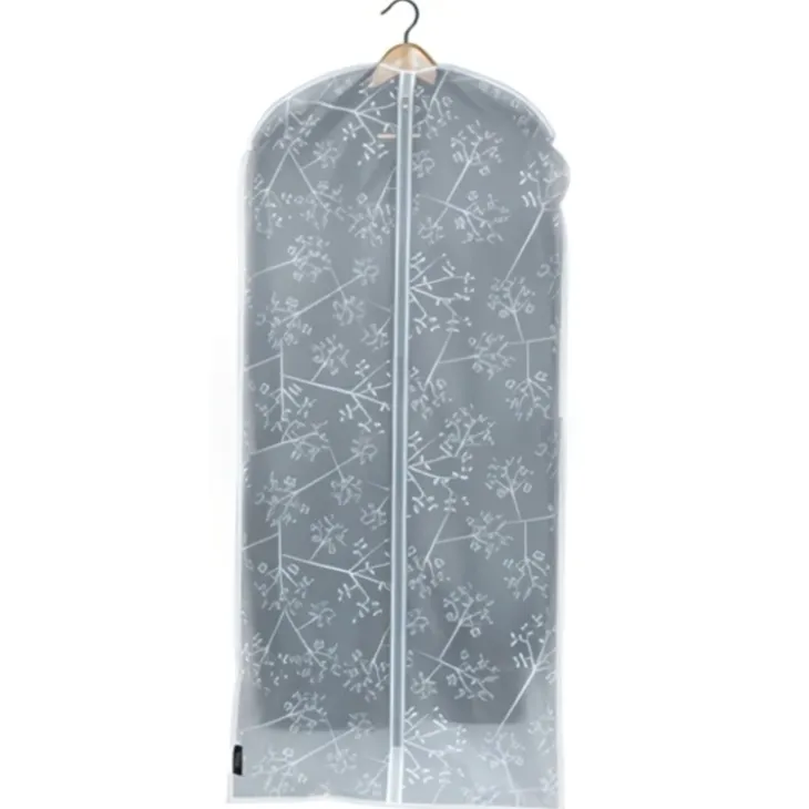 Klädöverdrag, 135cm, White leaf
