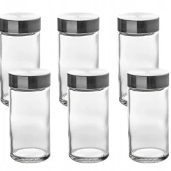 Kryddburkar i glas 6-pack, 5five