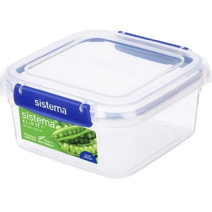 Kvadratisk matlåda 1,15L, Sistema