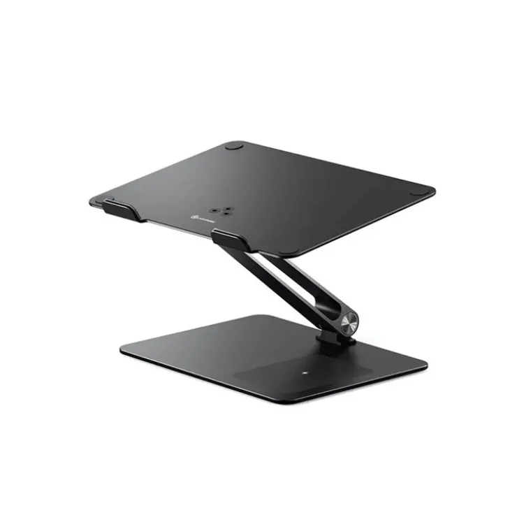 Laptopställ med Qi-laddning