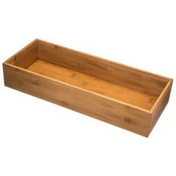 Lådinsats i bambu, 38x15cm