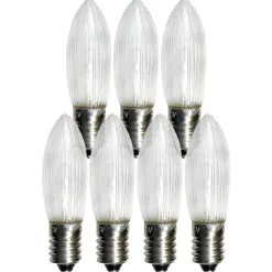 LED-lampor till ljusstakar och julgransljus 7-pack
