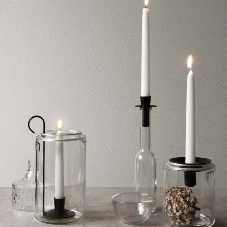 Ljushållare med glasburk