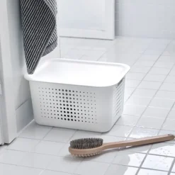 Lock till förvaringskorg i återvunnen plast, SmartStore