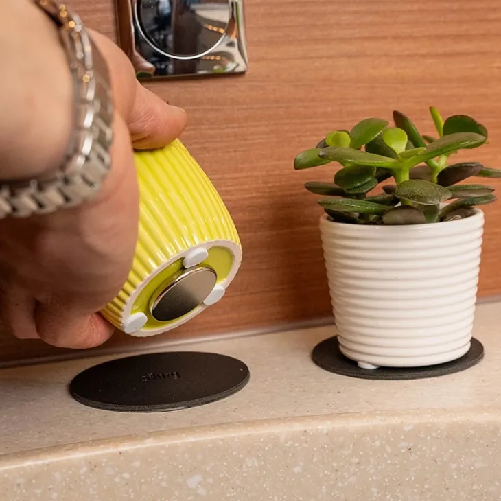 Magnetfäste för saker Silwy, 4-pack