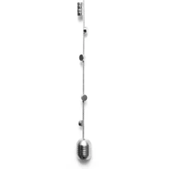 Magnetisk fotohängare med tyngd och 8 magneter 150cm, Silver