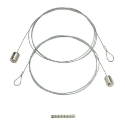 Magnetisk fotohängare med tyngd och 8 magneter 150cm, Silver
