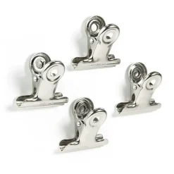 Magnetklämma 4-pack, Silver
