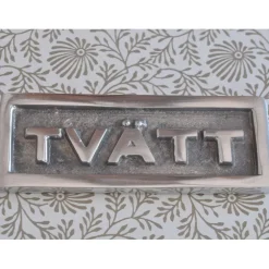 Metallskylt, Tvätt