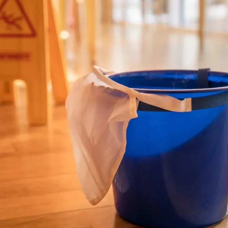 Mikroplastfilter till skurhink