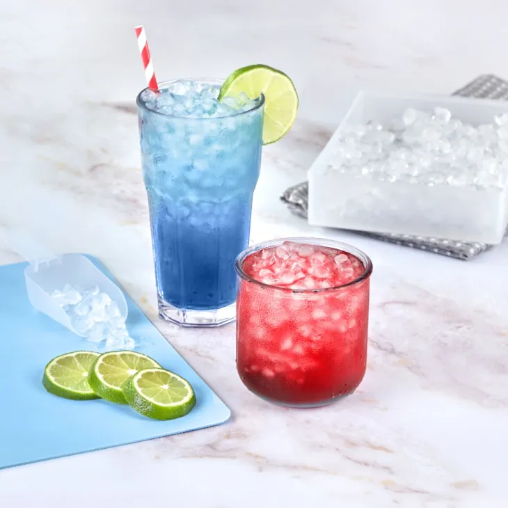Mini-iskuber med förvaringsbox, 2-pack